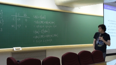 Teoria da Decisão é tema nas Palestras da Extensão do IMECC