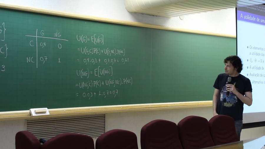 Teoria da Decisão é tema nas Palestras da Extensão do IMECC